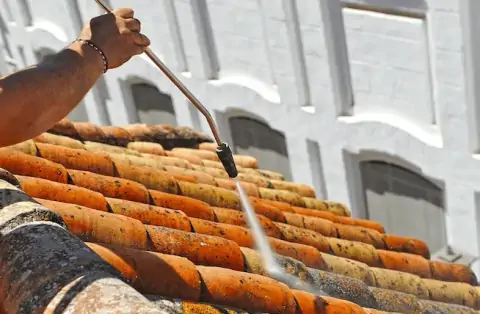 Nettoyage de toitures - Bussières
